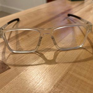 Oakley Chamfer 2.0 eyeglasses with transparent frame, color Frost (OX8040-0252)